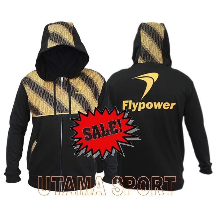 Jaket Flypower Hoodie Brahma (Grey) & Kresna (Black)