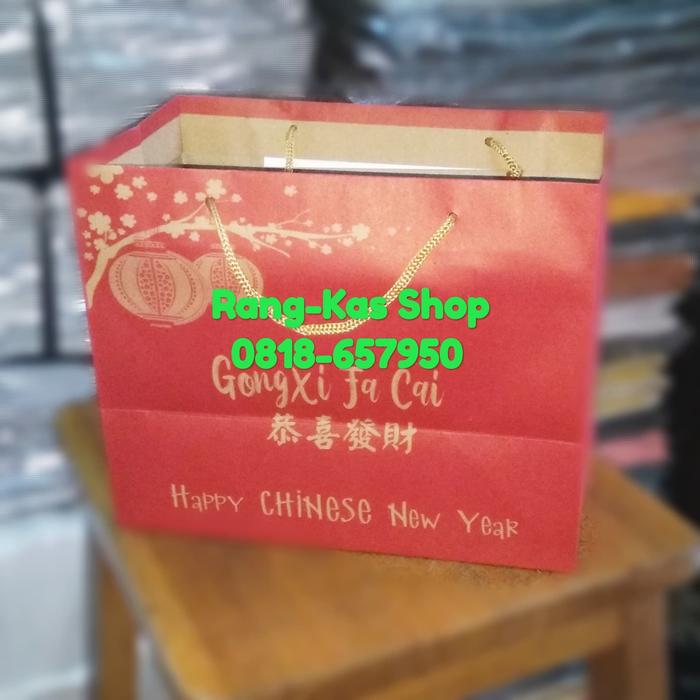 Paper bag IMLEK Merah Medium Craft doff