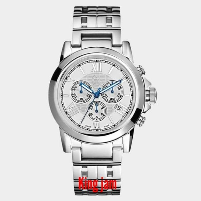 Jam Tangan Pria Guess Collection I41008G1 Original Silver GC