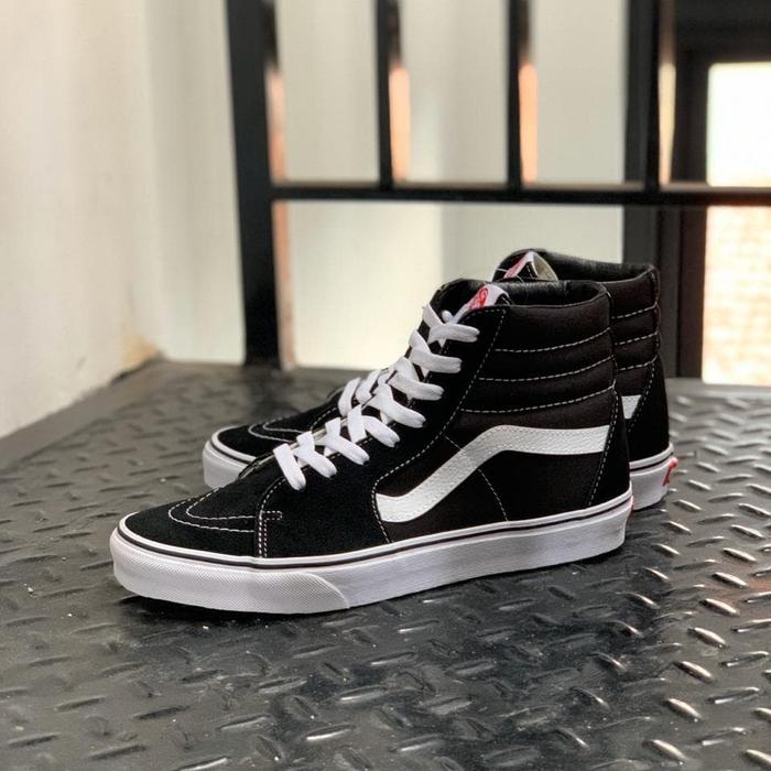 VANS SK8 High / Hi Black White ORIGINAL BNIB