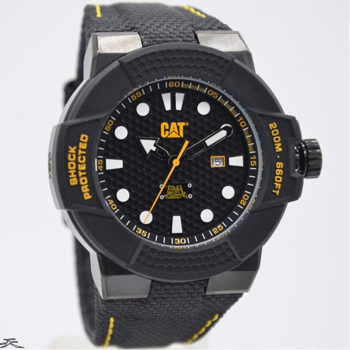 CATERPILLAR SF.161.61.111 JAM TANGAN SHOCK PROTECTED PRIA ORIGINAL