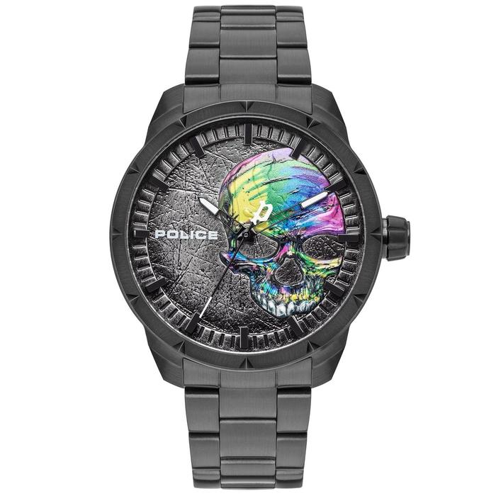 POLICE Neist Skull Rainbow PL15715 GARANSI RESMI Jam Tangan Pria