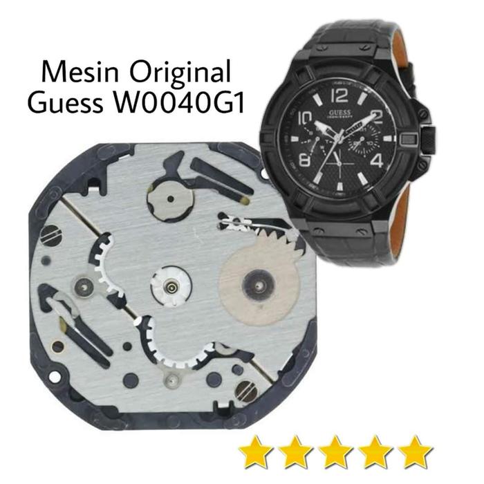 Mesin Jam Tangan Guess W0040G1 pria
