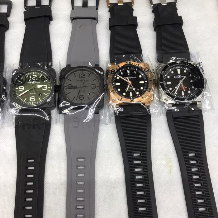 Jam Pria Merek Bell&Ross BR 03-94 Diver Automatic Swiss Clone Teratas