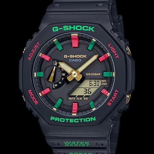 Jam Tangan Casio Original G-Shock Carbon GA-2100TH-1A ORIGINAL 100%