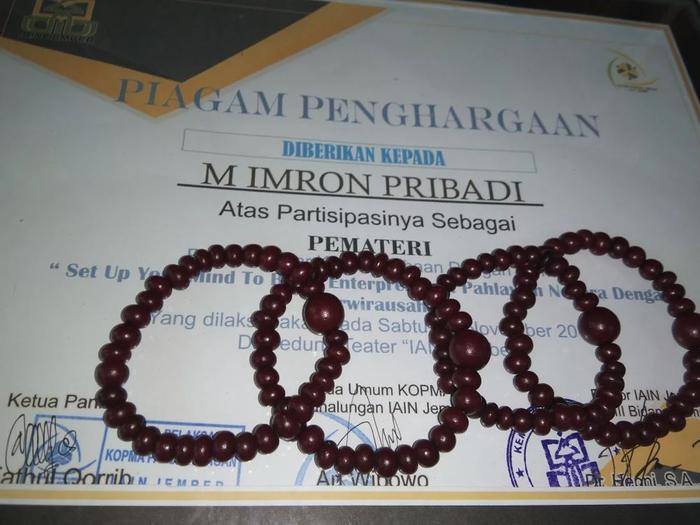 Gelang Tasbih BIJI GEBANG 33 Biji 6 mm
