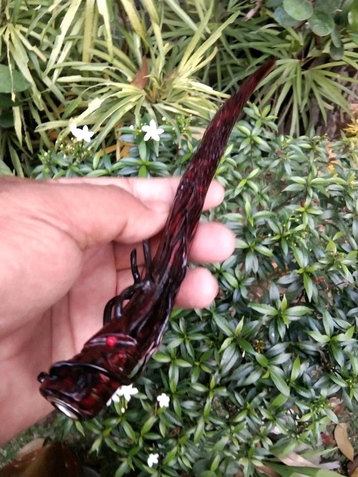 PIPA ONCE CANGKLONG AKAR BAHAR TALI ARUS Ukir Naga 12