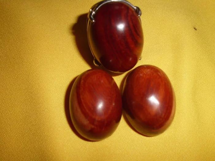 Mata cincin kayu GALIH NAGASARI Asli jumbo 3 cm