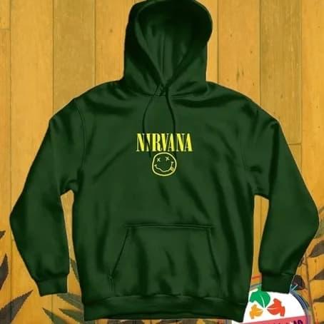 Jaket Hoodie Nirvana