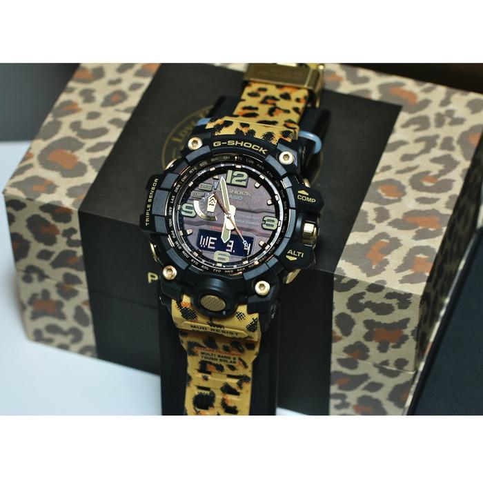 CASIO G-SHOCK GWG-1000WLP-1A MUDMASTER WILDLIFE PROMOSING LEOPARD ORI