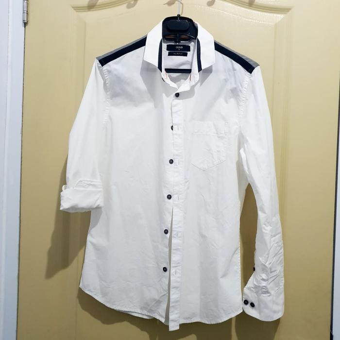 KEMEJA PUTIH OLLO FORMAL CASUAL
