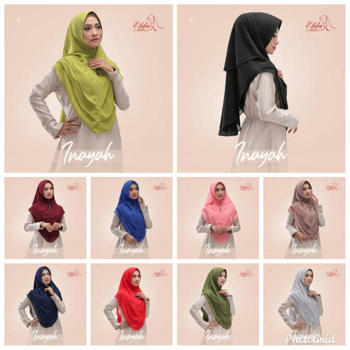 Khimar Inayah Ori Elda Hijab
