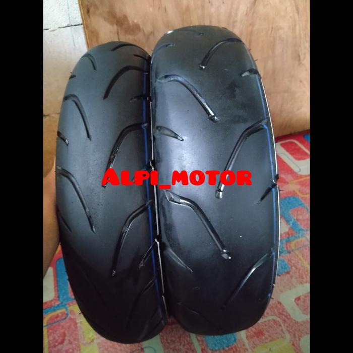 sepasang ban bekas NMAX 130/70-13 110/70-13 IRC TUBLES free PENTIL tanpa tambalan