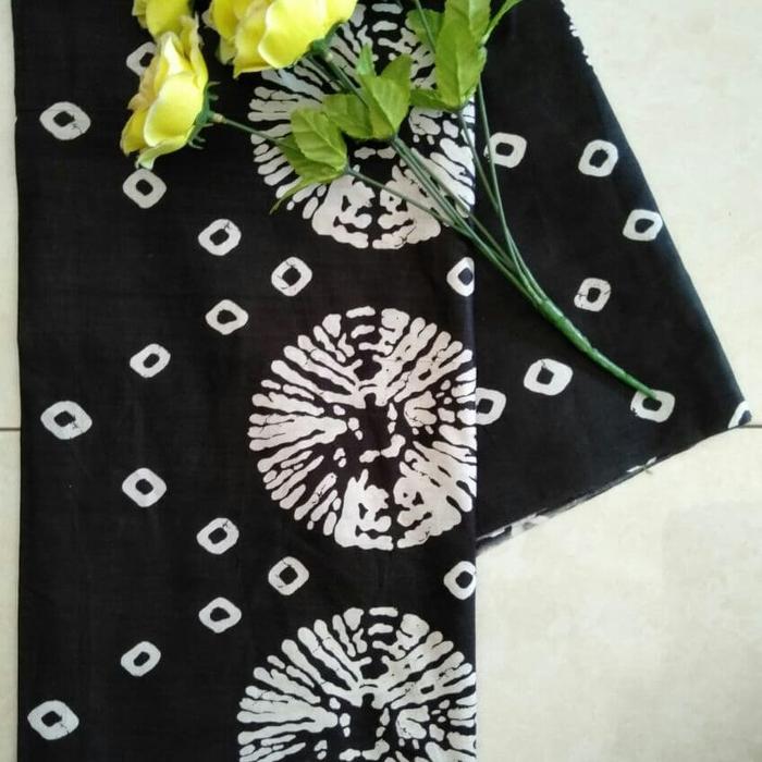 Kain Batik Sasirangan Hitam - Biru