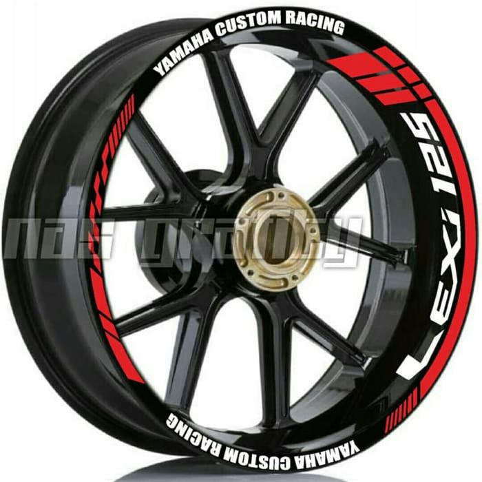 sticker velg cutting sticker yamaha lexi