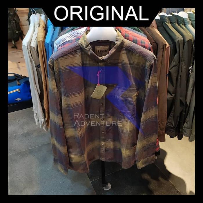Kemeja Eiger X Wattle Shirt SBL 91000 4949 Original Kemeja Cowok