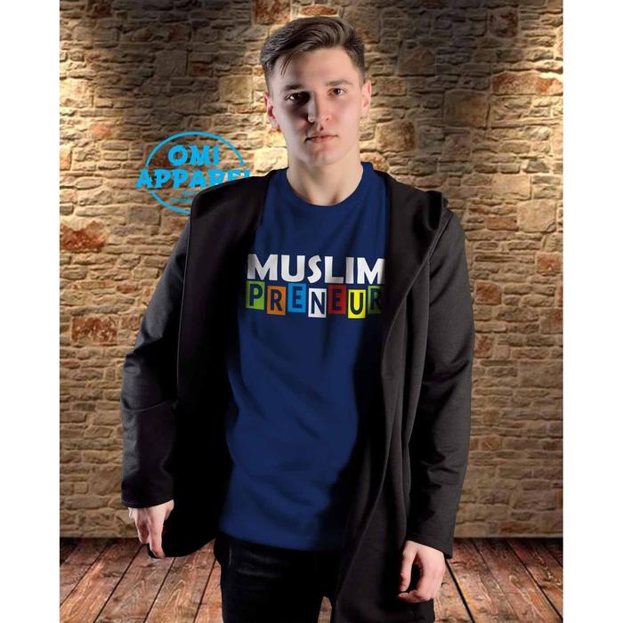 Kaos Dakwah | Muslim Preneur | Kaos Muslim |Kaos Lengan Panjang
