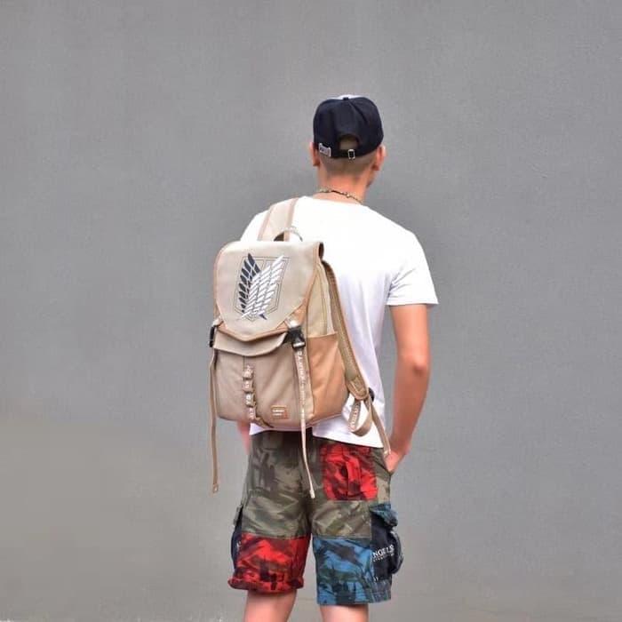 Tas Ransel Punggung Anime Attack On Titan Backpack