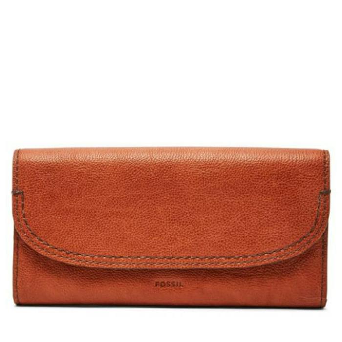 Dompet Fossil Cleo Wallet Brown Original