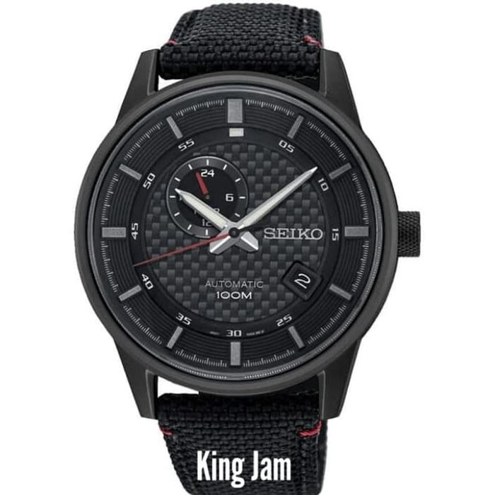 Jam Tangan Pria Seiko Neo Sports Automatic SSA383K1 Original Black