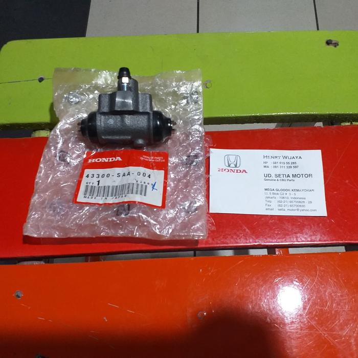 Roda Wheel cylinder silinder rem belakang Honda Jazz GD 2004-2007 Ori