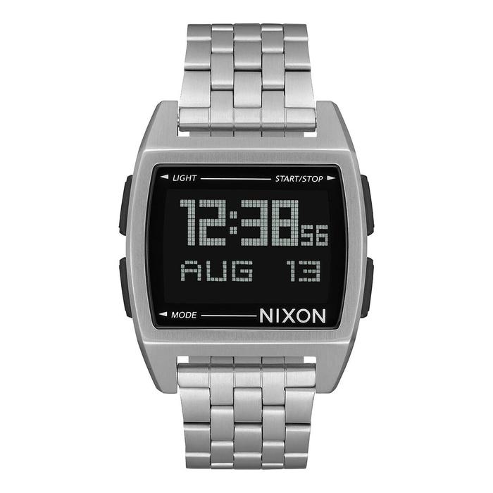 NIXON A1107000 BASE BLACK - Jam Tangan Digital Original