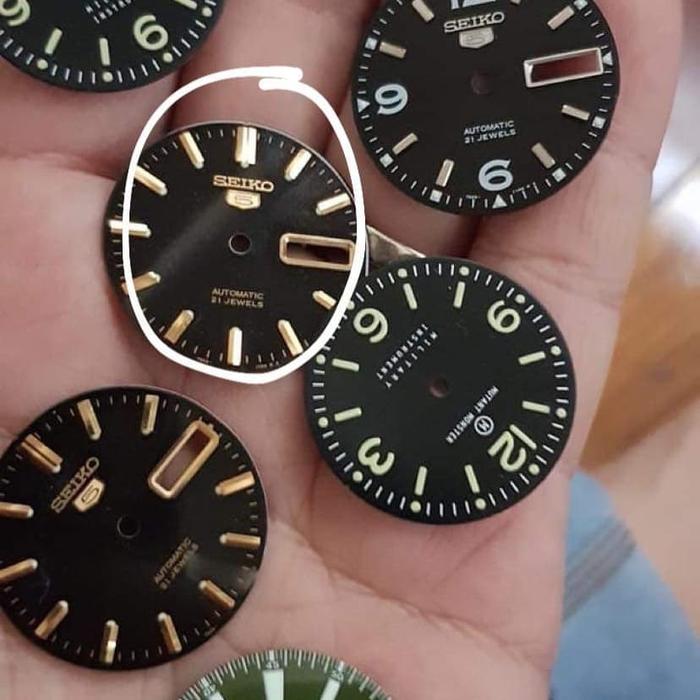 Seiko 5 Dial - Bekas Copotan