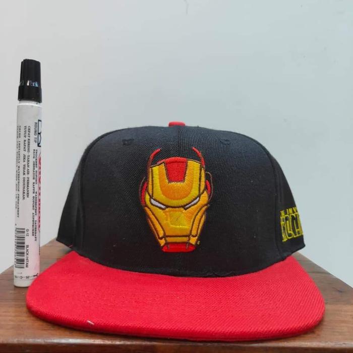 Topi fashion Ironman The invicible ironman Marvel avangers Karakter s