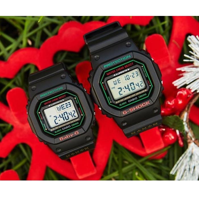 LIMITED EDITION CASIO G-SHOCK BABY-G PAIR LOV-19B-1DR ORIGINAL GARANSI