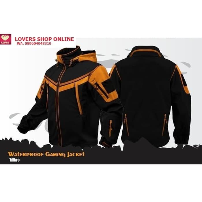 Jaket Gaming Waterproof Parasut Jacket Hoodie Anime Polos CT WP 03