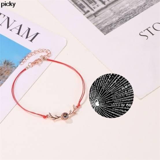 Gelang Fashion 100 Bahasa Cinta Model Tali