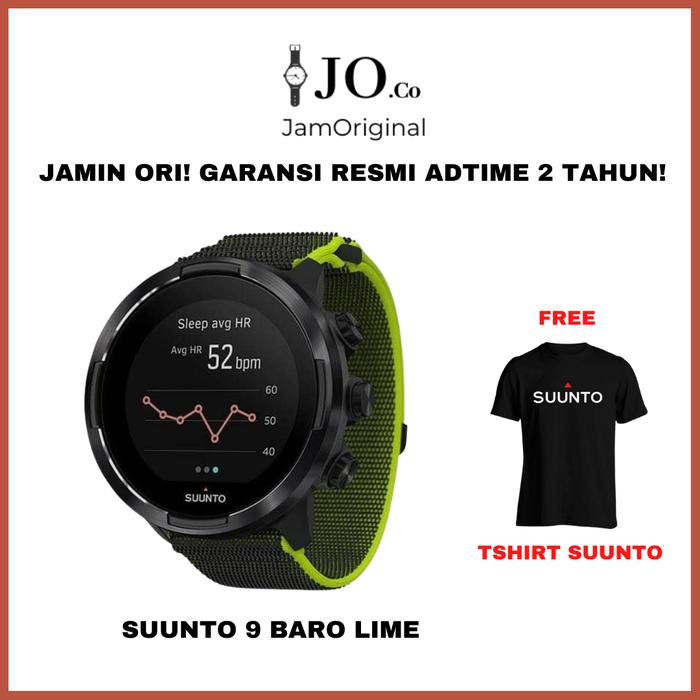 SUUNTO 9 G1 BARO LIME ORIGINAL