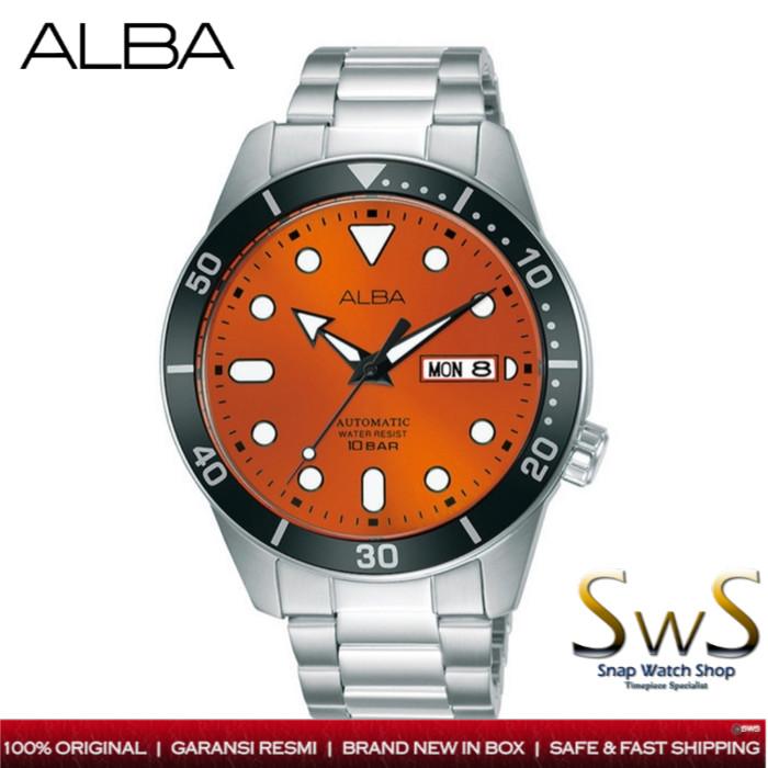 Jam Tangan Pria Alba Automatic AL4163 AL4163X1 Original Garansi Resmi