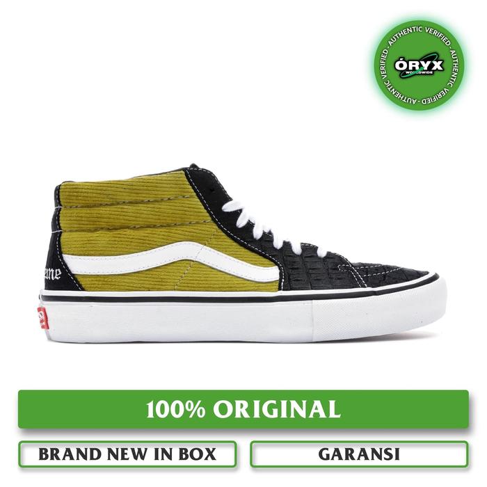 Vans Sk8 Hi Mid Pro x Supreme Corc Suede/Corduroy