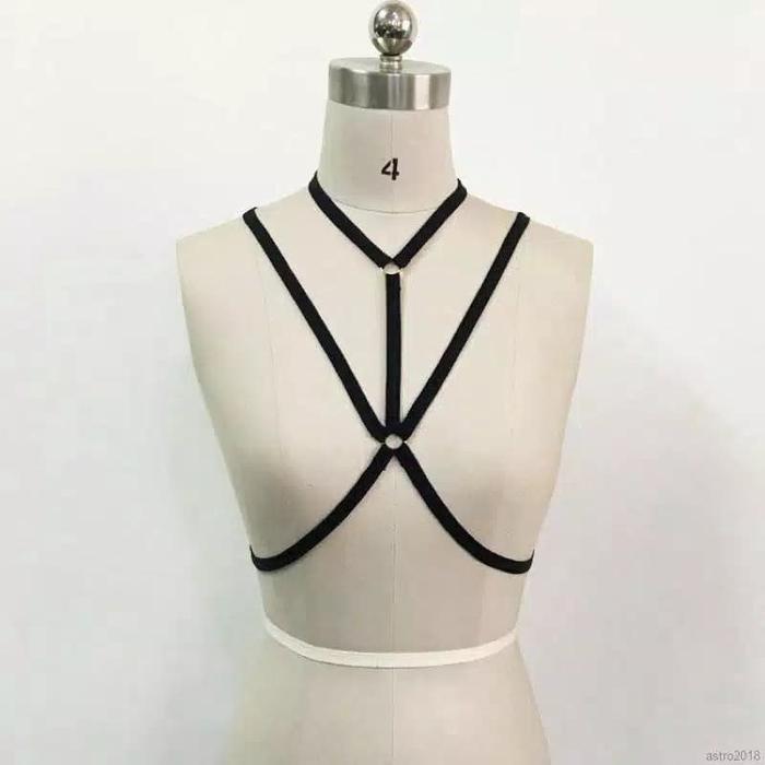 Bralette Sexy Lingerie Set 01 with Garter, G String and Stocking