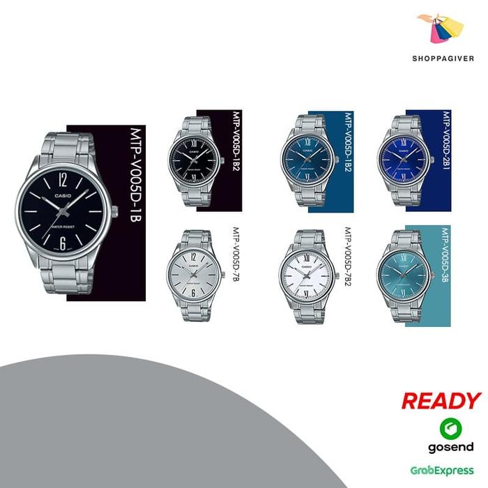 [FREE GELANG]JAM TANGAN PRIA CASIO ANALOG MTP-V005D SERIES BERGARANSI