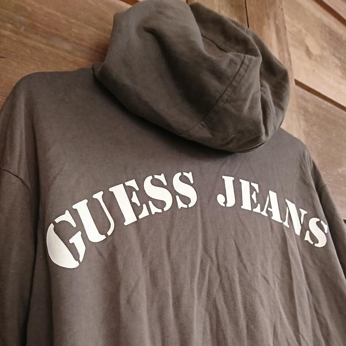 Guess Jeans Zip Hoodie Mantel Jaket Pria