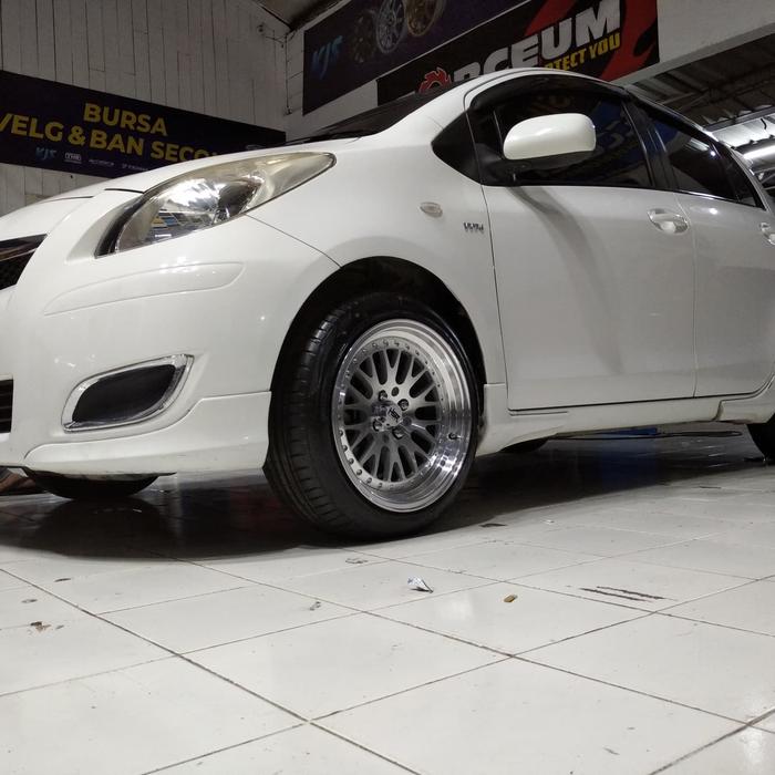modifikasi Yaris Use Velg CCW Clasic R16