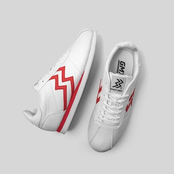BARU Athletica Official Shop - AT 231 White Red | Sepatu Running |