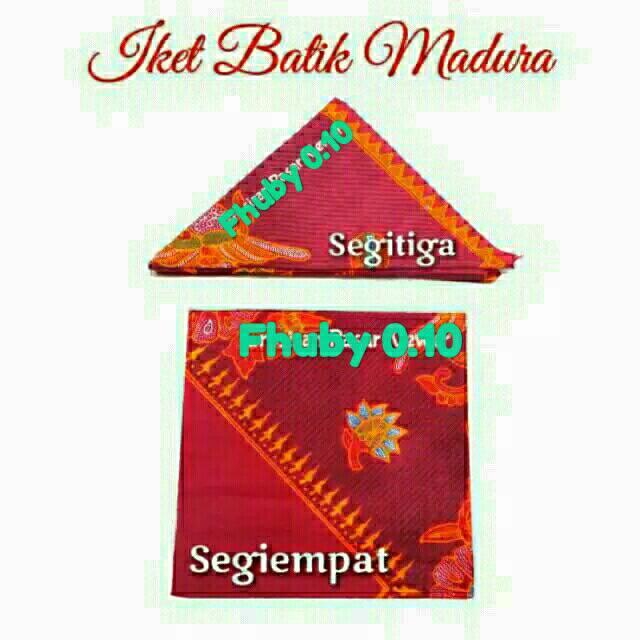 Ikat Kepala Batik Madura / Slayer Batik Madura / Iket Kepala Madura
