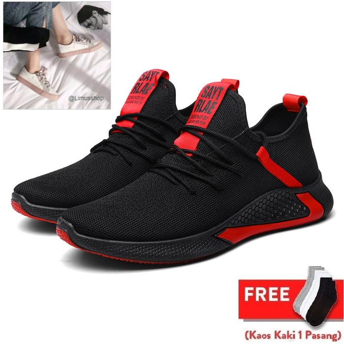 Leedoo Sepatu Sneakers Pria Import Running Shoes Young Lifestyl MR114