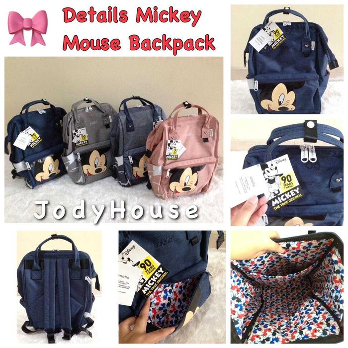 Anello Tas Ransel Fashion ANELLO Disney IMPORT