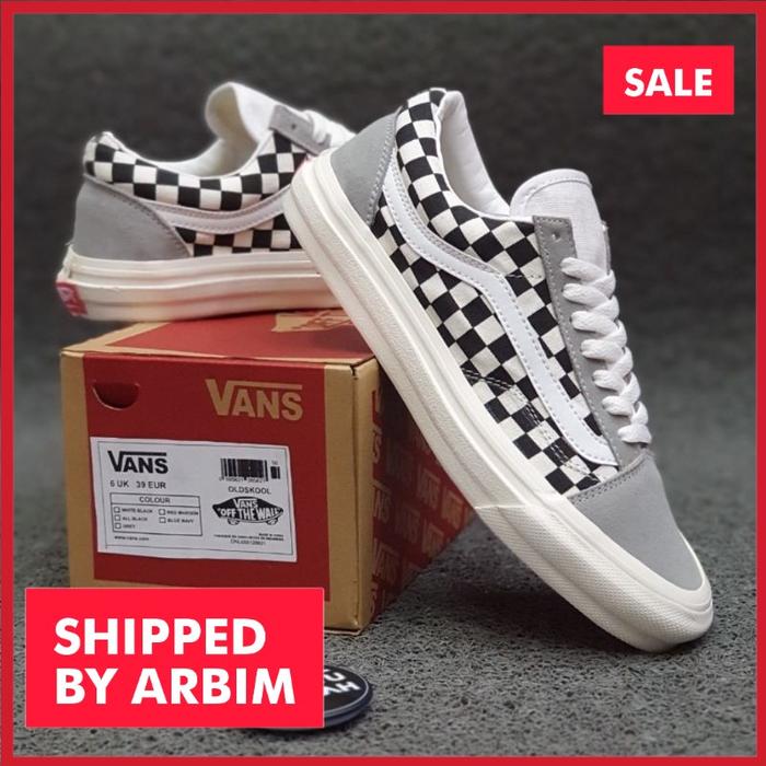 VANS OLD SKOOL OG VAULT CHECKERBOARD CATUR GRADE ORIGINAL