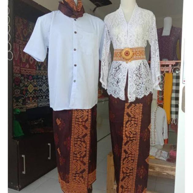 TERBARU Set baju adat bali | adat bali pria l adat bali wanita| saput