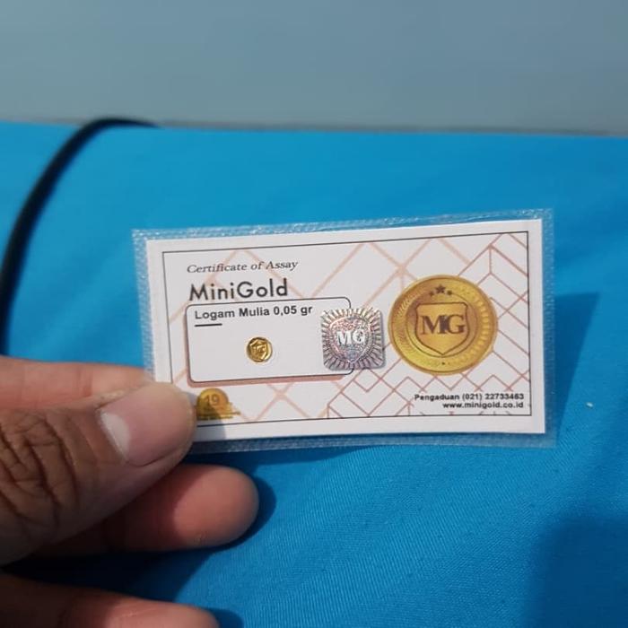 emas 0.05gr mini gold