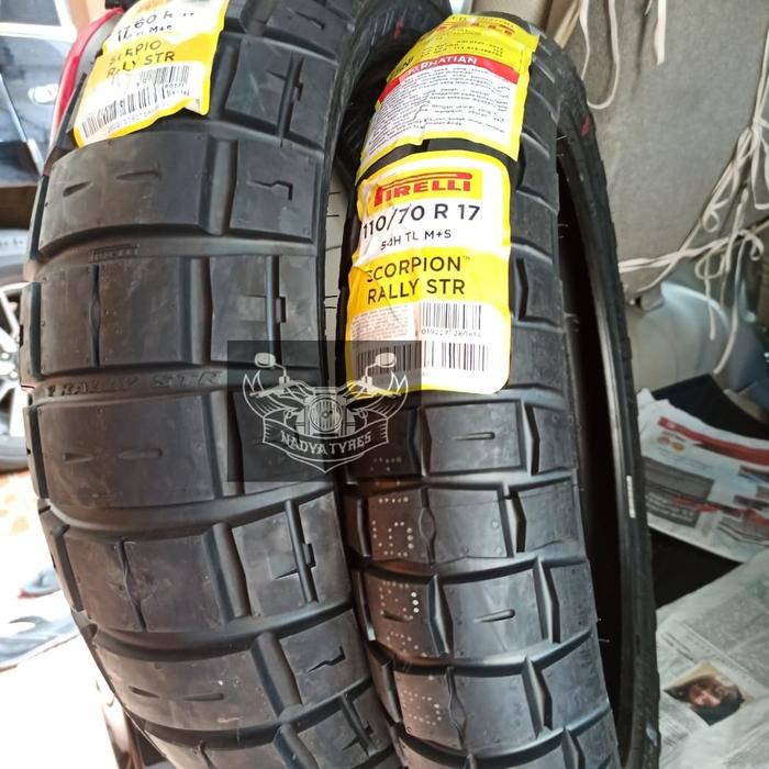 ban pirelli rally STR 110/70-17 170/60-17