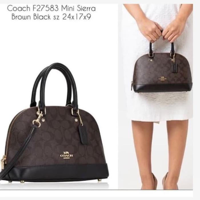 Coach Mini Siera Black