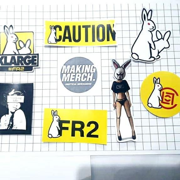 STICKER FXXKING RABBITS