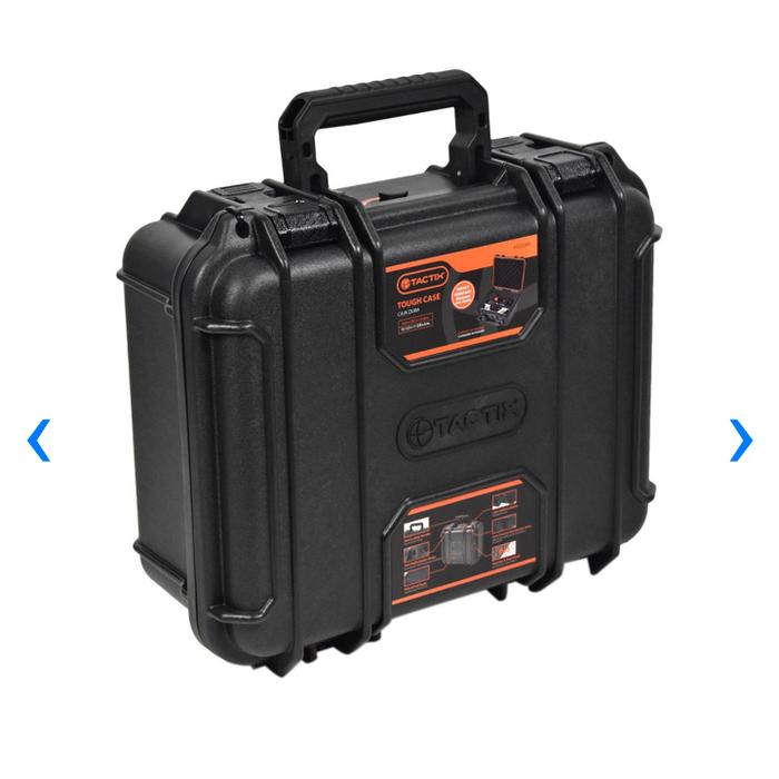 Tas protektor Tactix 23.5 x 19 x 11.2 cm warna hitam