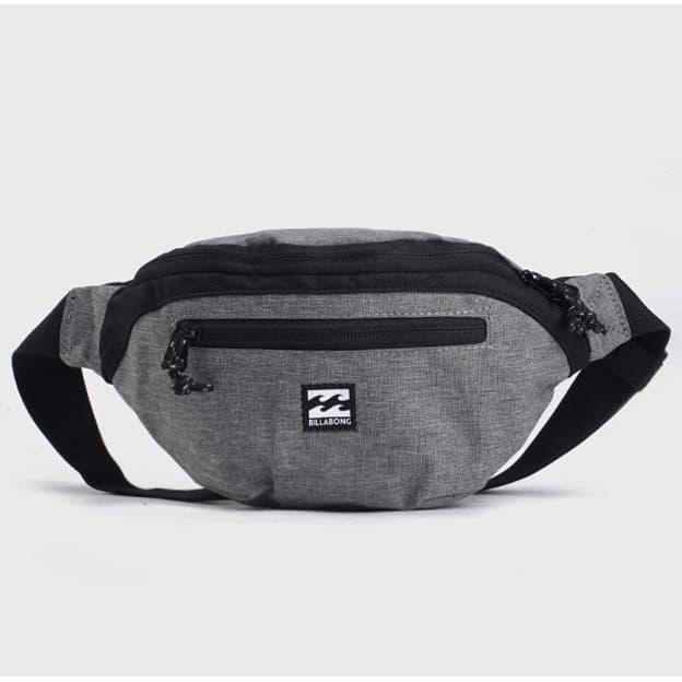 Tas Billabong Waistpack Waist Bag Dark Grey Black ORIGINAL